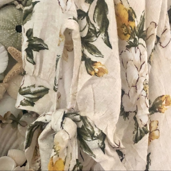 NWT Magnolia Flower Off The Shoulder Dress Fun Cold Shoulder Sleeve Plus 2X - Picture 3 of 6